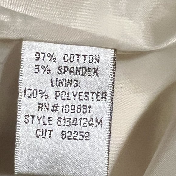 Donna Ricco New York Size 12- White Halter Floral & Pineapple Tropical Dress - Picture 7 of 10